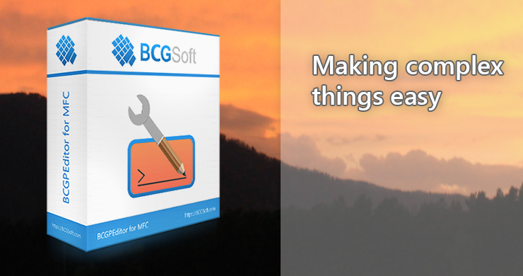 BCGSoft Professional Editor for MFC