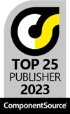 Top Publisher on ComponentSource