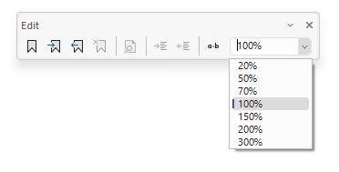 Visual Studio 2026 style combo box:
