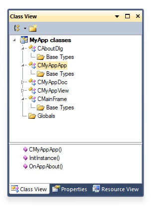 Visual Studio-style 3D tab control: