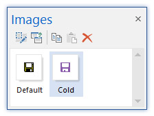 BCGSoft Toolbar Editor: 'Images' pane