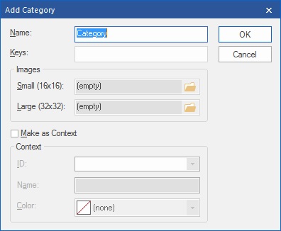 BCGSoft Ribbon Designer: adding a new tab (category)
