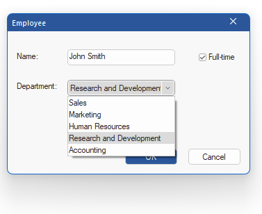 BCGControlBar dialog (MS Office 2022 colorful theme)