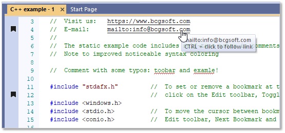 Feature Tour: Hyperlinks Support