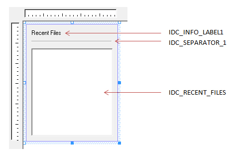 BCGSoft Ribbon backstageview: recent files dialog